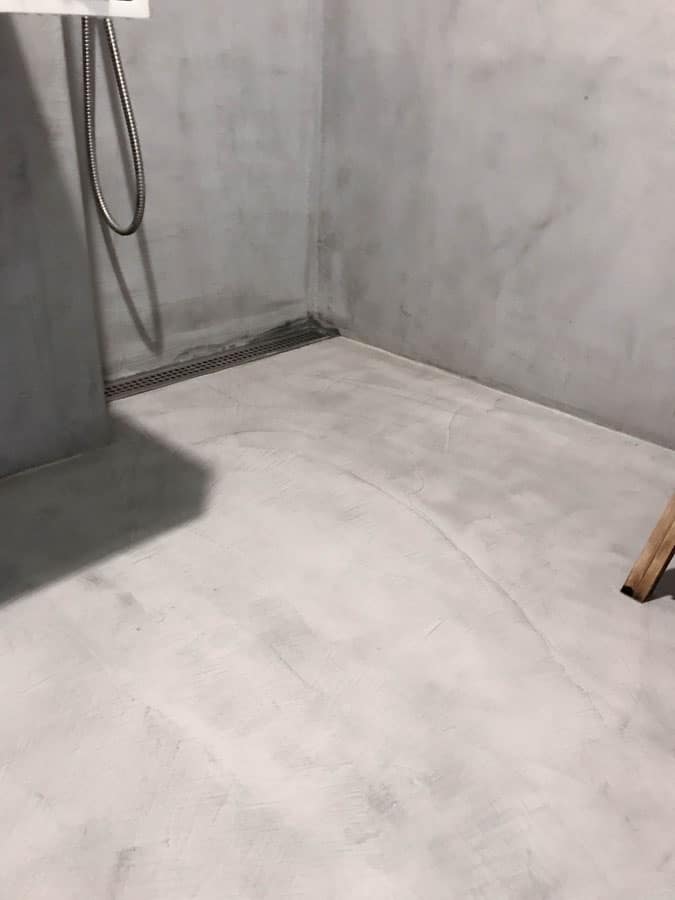 grå microcement